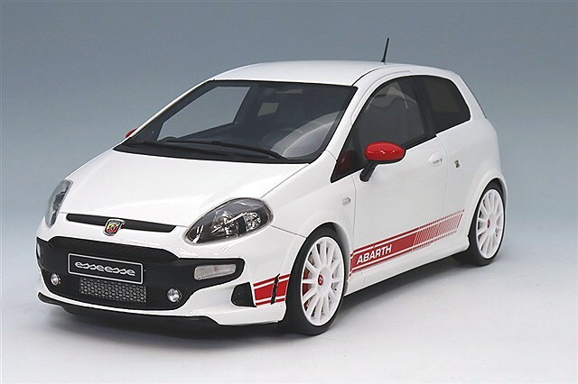 OTTO 1/18 アバルト プント エッセエッセ 2010 (ホワイト) オットー 1/18 フィアット プント アバルト エッセエッセ 2010 ホワイト