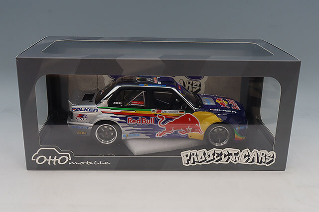 オットー 1/18 BMW E30 V8 ドリフト ブルー/シルバー