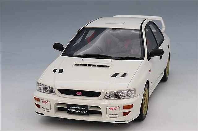 オットー 1/18 スバル インプレッサ WRX STi タイプ RA 2000 ホワイト