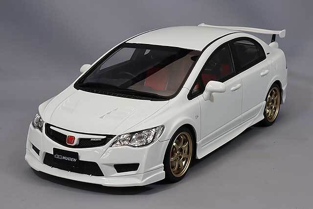 オットー 1/18 ホンダ シビック タイプ R FD2 無限 (ホワイト) 【再入荷】