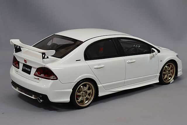 オットー 1/18 ホンダ シビック タイプ R FD2 無限 (ホワイト) 【再入荷】 