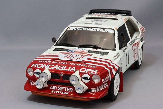 オットー 1/18 ランチア デルタ S4 Gr.B 1986 オリンパス ラリー #11 P  