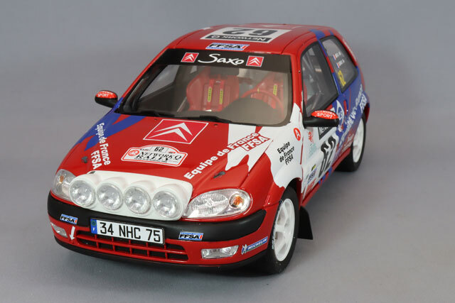 otto mobile 1/18 シトロエン サクソ 2001 登れ ツールドコルス 