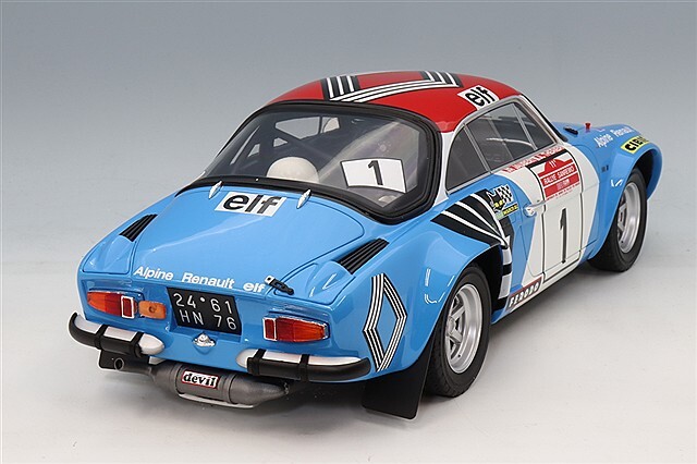 オットー 1/12 アルピーヌ A110 1800 1973 サンレモ ラリー ウィナー