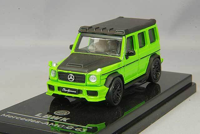 PARA64 1/64 リバティーウォーク AMG G 63 エイリアングリーン 左ハンドル