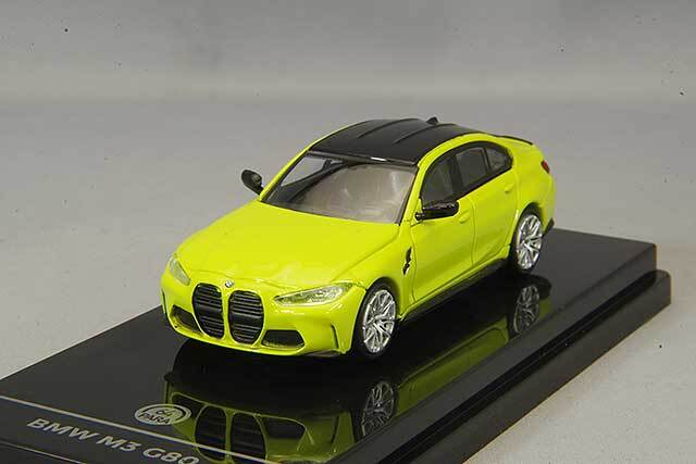 PARA64 1/64 BMW M3 G80 サンパウロイエロー 左ハンドル