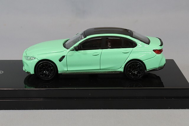 PARA64 1/64 BMW M3 G80 2020 ミントグリーン 左ハンドル