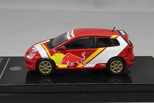 PARA64 1/64 ホンダ シビック タイプR EP3 2001 No Good Racing