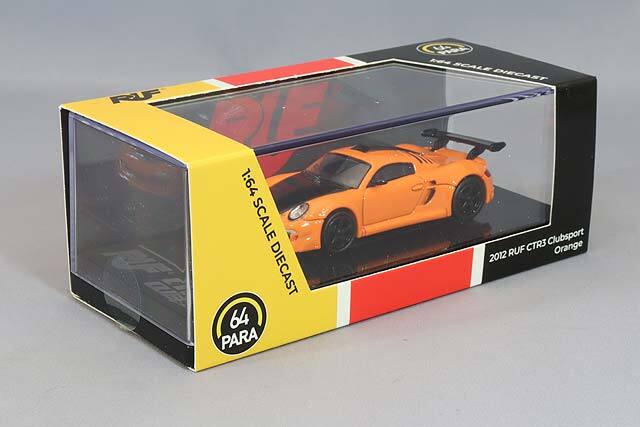 PARA64 1/64 RUF CTR3 クラブスポーツ 2012 オレンジ 左ハンドル