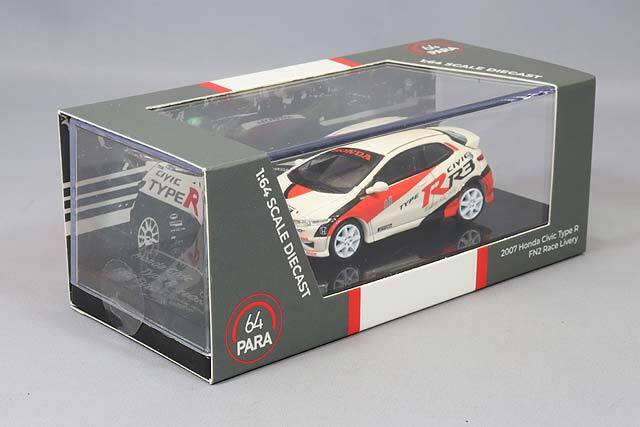 PARA64 1/64 ホンダ シビック タイプR FN2 2007 レース仕様 左