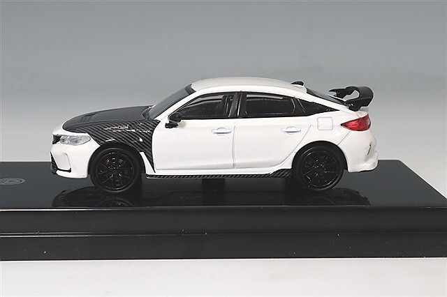 PARA64 1/64 ホンダ シビック タイプR FL5 2023 ホワイト カーボン