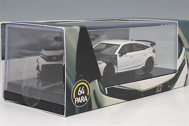PARA64 1/64 ホンダ シビック タイプR FL5 2023 ホワイト カーボン PARA64 1/64 ホンダ シビック タイプR FL5 2023 ホワイト カーボン