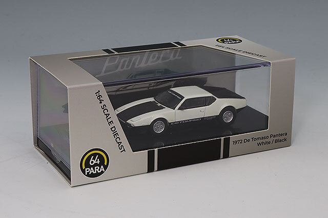 PARA64 1/64 デ・トマソ パンテーラ 1972 ホワイト/ブラック 左