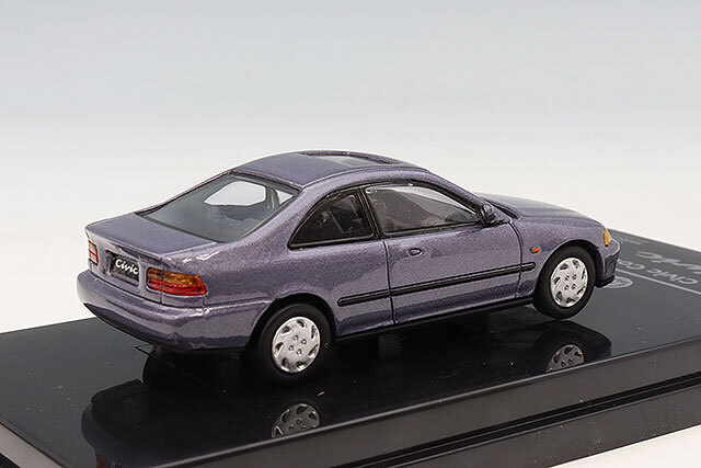 PARA64 1/64 ホンダ シビック クーペ EJ1 1995 ホライゾングレー 左