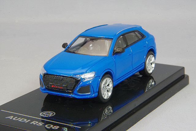 PARA64 1/64 アウディ RS Q8 ターボ ブルー 右ハンドル