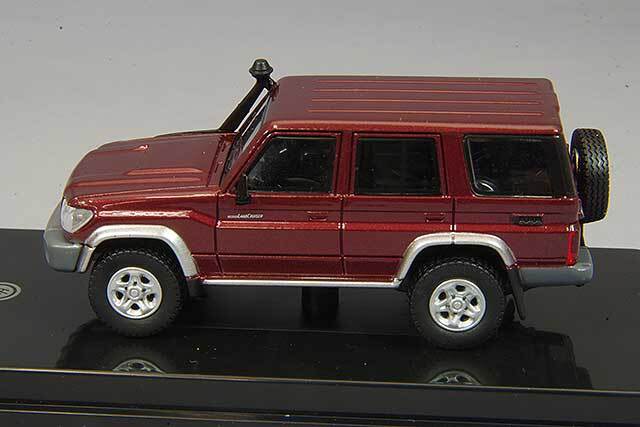 PARA64 1/64 トヨタ ランドクルーザー 76 メルローレッド 右ハンドル