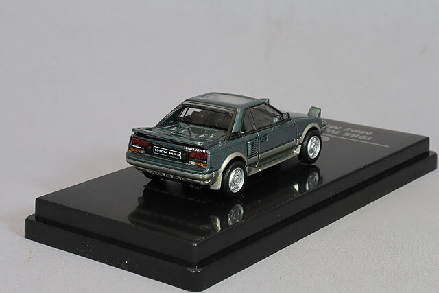 PARA64 1/64 トヨタ MR2 MK1 1985年 グリーン/ゴールド 右ハンドル