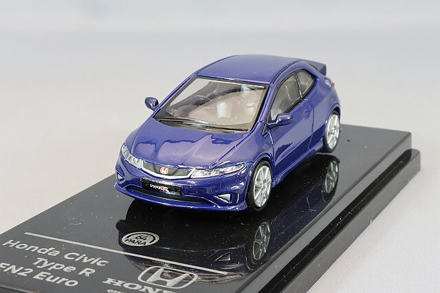 PARA64 1/64 ホンダ シビック FN2 タイプR 2007 サファイアブルー 右