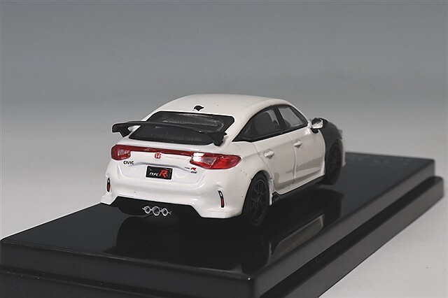 PARA64 1/64 ホンダ シビック タイプR FL5 2023 ホワイト カーボン