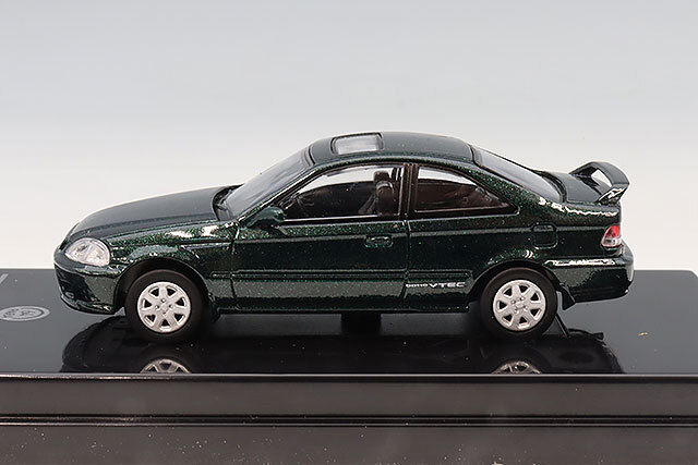 PARA64 1/64 ホンダ シビック EM1 1999 クローバーグリーンパール 右
