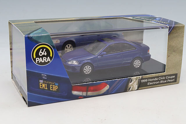 PARA64 1/64 ホンダ シビック EM1 1999 エレクトロンブルーパール