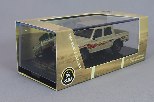 4R-757 PARA 64 1/64 トヨタ ランド クルーザー LC79 1:64 2014 Toyota Land Cruiser 79 Pickup Sandy Taupe