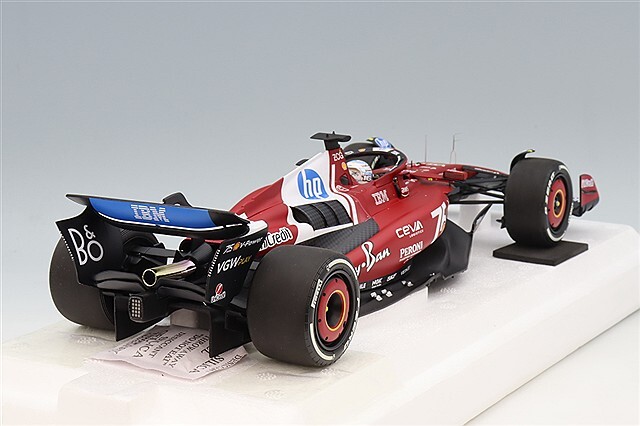 ミニチャンプス x BBR 1/18 フェラーリ SF-25 2025 F1 モナコGP 2位