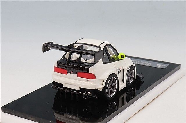 PEAKO 1/64 ホンダ DC2 Temple Racing ホワイト 【レジン製】