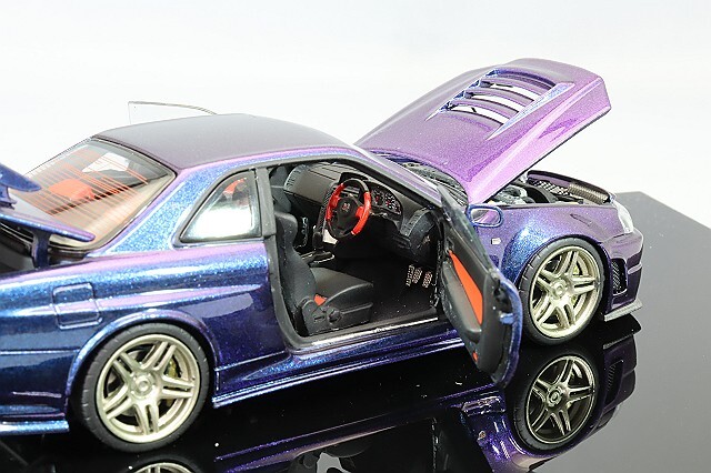 ミニカー　1/43 Nismo R34 GT-R Z-tune(メタリックパープル) [PGM-430102-1] PGM PGM-430102-1 1/43 Nismo R34 GT-R Z-tune Metallic Purple