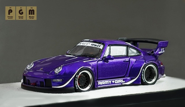 ☆予約品☆ PGM (Private goods model) 1/64 RWB 993 パープルメタリック