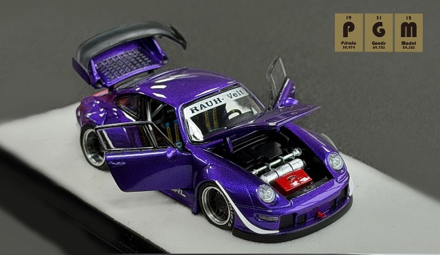 ☆予約品☆ PGM (Private goods model) 1/64 RWB 993 パープルメタリック