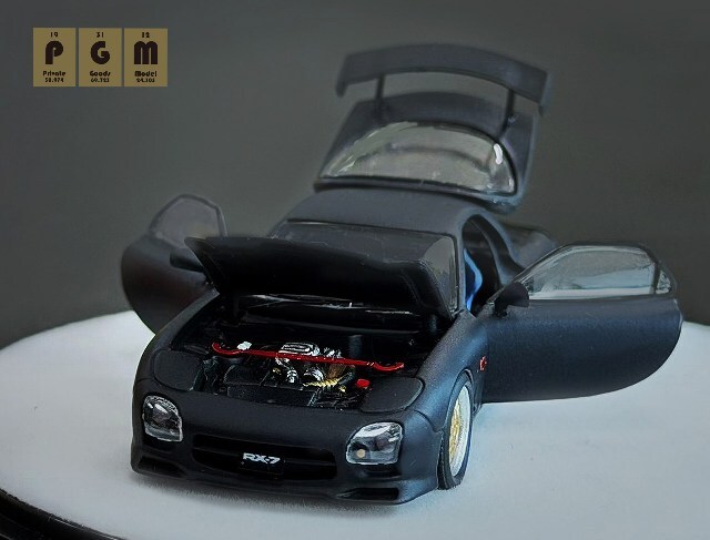 ☆予約品☆ PGM (Private goods model) 1/64 マツダ RX-7 マット