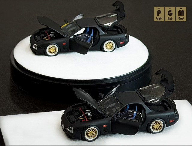 ☆予約品☆ PGM (Private goods model) 1/64 マツダ RX-7 マット