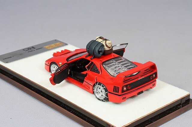 PGM (Private goods model) 1/64 フェラーリ F40 レッド スノー  