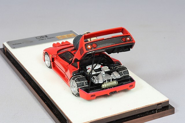 PGM (Private goods model) 1/64 フェラーリ F40 レッド スノー  
