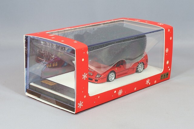 PGM (Private goods model) 1/64 フェラーリ F40 レッド スノー  