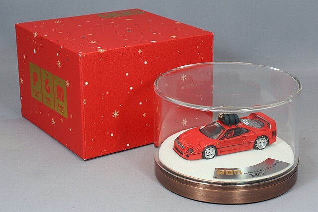 PGM (Private goods model) 1/64 フェラーリ F40 レッド スノー 