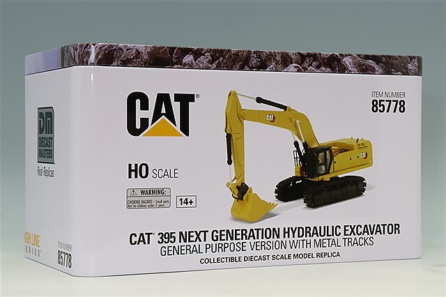 ダイキャストマスター 1/87 CAT 395 ネクストジェネレーション 油圧