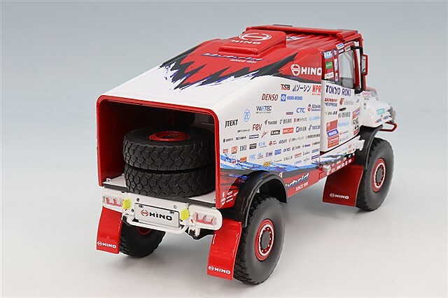 日野ヒューテック 1/43 日野 600シリーズ ハイブリッド 2023 ダカール