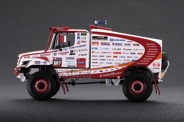 ☆予約品☆ 日野ヒューテック 1/43 HINO 600シリーズ 2025 ダカール