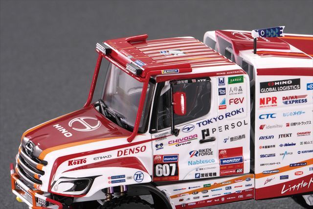 ☆予約品☆ 日野ヒューテック 1/43 HINO 600シリーズ 2025 ダカール