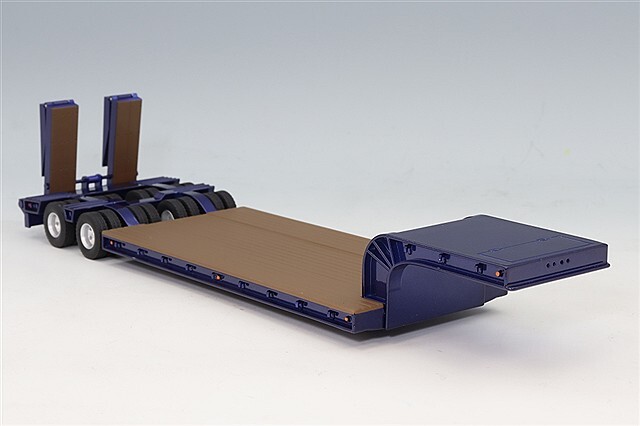 プラッツ/ケンクラフト 1/50 16輪 中低床重量物運搬用トレーラー 自動