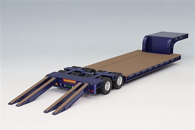 プラッツ/ケンクラフト 1/50 16輪 中低床重量物運搬用トレーラー