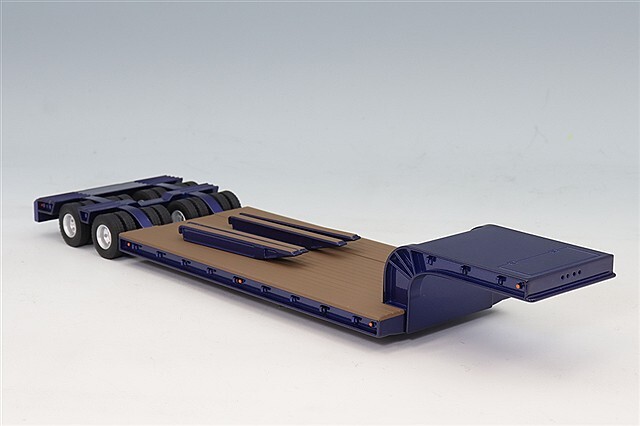 プラッツ/ケンクラフト 1/50 16輪 中低床重量物運搬用トレーラー