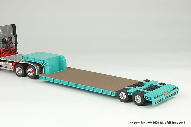プラッツ/ケンクラフト 1/50 16輪 中低床重量物運搬用トレーラー 