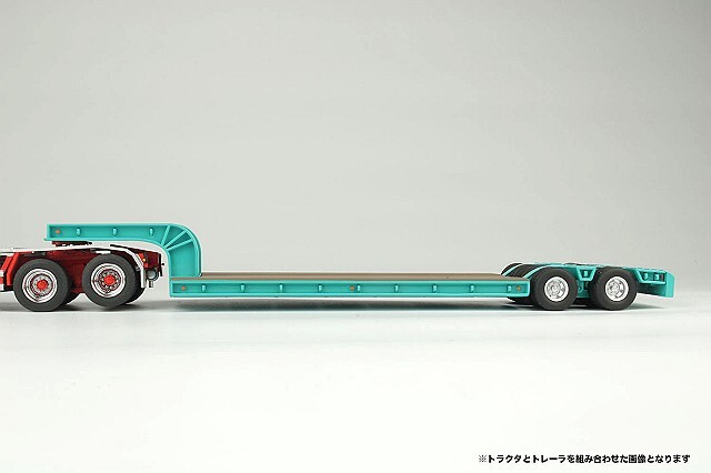 プラッツ/ケンクラフト 1/50 16輪 中低床重量物運搬用トレーラー 