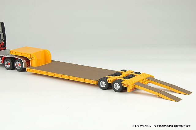 プラッツ/ケンクラフト 1/50 16輪 中低床重量物運搬用トレーラー 自動 