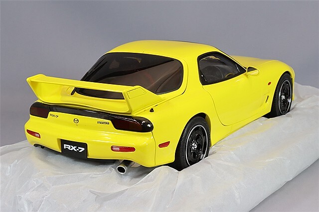 Polar Master 1/18 Mazda RX7 Diecast Model Car Blue extra
