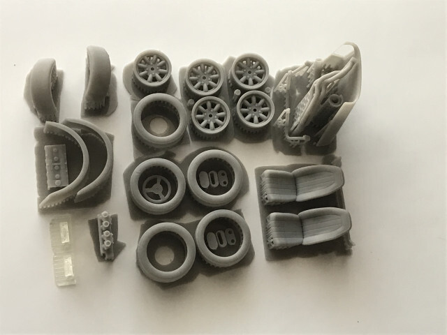 パチパラ3Dセット 32351XN・京商製 ミニッツRWDシリーズ レディセット ザナヴィ