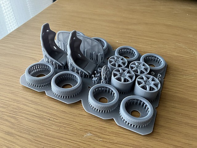 PLUSALFA 3DCAD/3Dプリンタ プロダクト 1/24 NSX タイプR/2